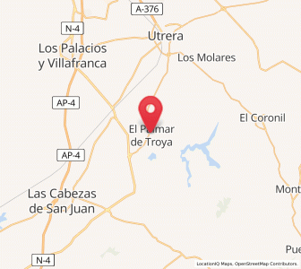 Map of El Palmar de Troya, Andalusia