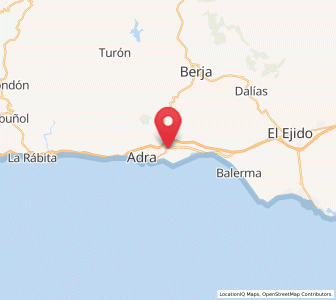 Map of El Puente del Río, Andalusia