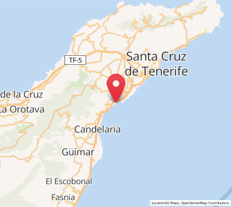 Map of El Puerto, Canary Islands