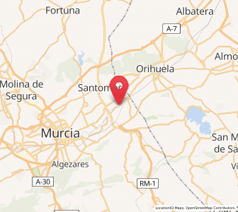 Map of El Raal, Murcia
