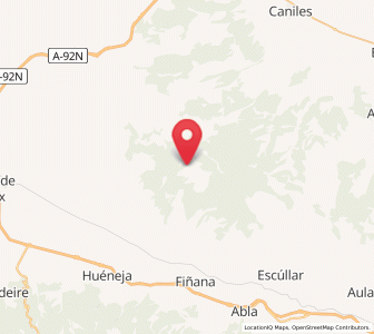 Map of El Raposo, Andalusia