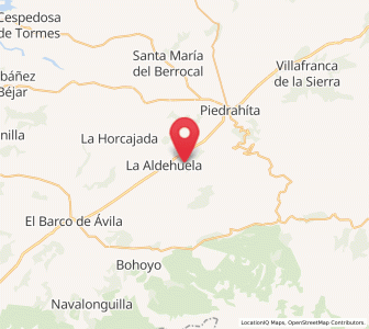 Map of El Reoyo, Castille and León