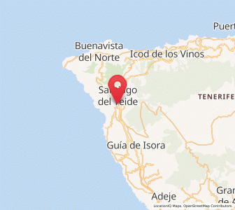 Map of El Retamar, Canary Islands