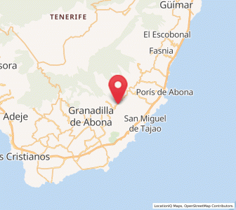 Map of El Río, Canary Islands