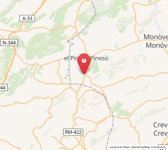 Map of El Rodriguillo, Valencia