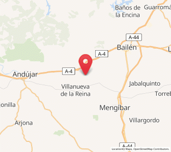 Map of El Romeral, Andalusia