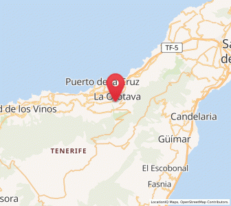 Map of El Sauce, Canary Islands