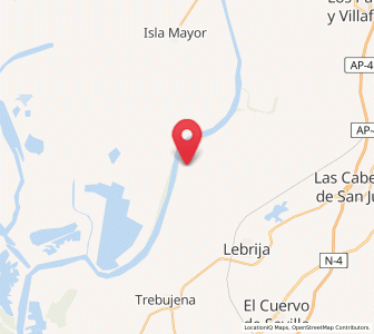 Map of El Teléfono, Andalusia
