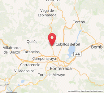 Map of El Teso, Castille and León