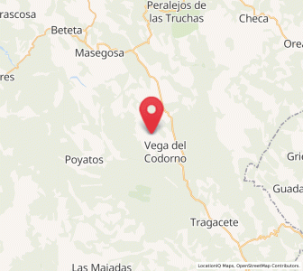 Map of El Tío Miguelete, Castille-La Mancha