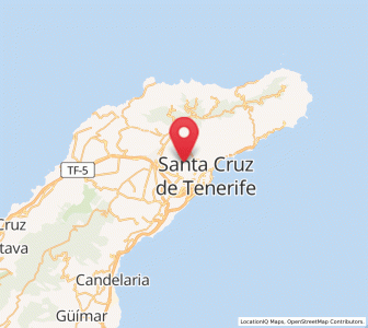 Map of El Toscal, Canary Islands
