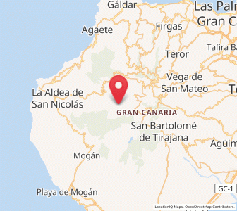 Map of El Toscón, Canary Islands