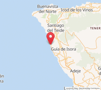 Map of El Varadero, Canary Islands