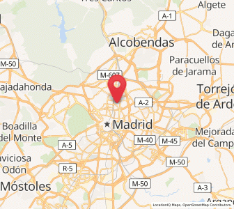 Map of El Viso, Madrid