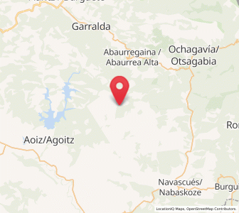 Map of Elkoatz, Navarre
