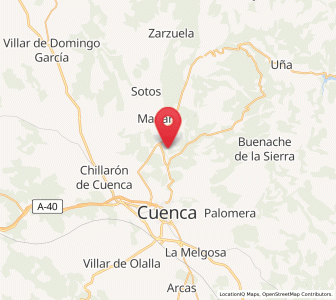 Map of Embid, Castille-La Mancha