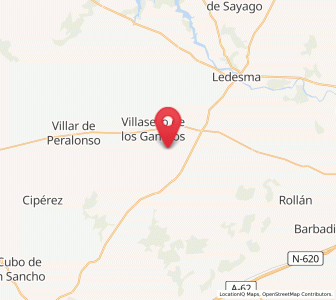 Map of Encina de San Silvestre, Castille and León