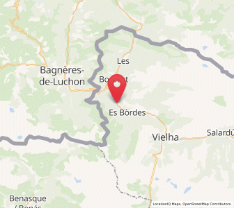 Map of Era Bordeta, Catalonia