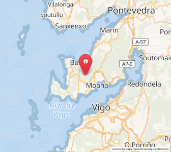 Map of Ermelo, Galicia