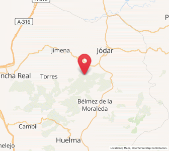 Map of Ermita y Torreón de Cuadros, Andalusia