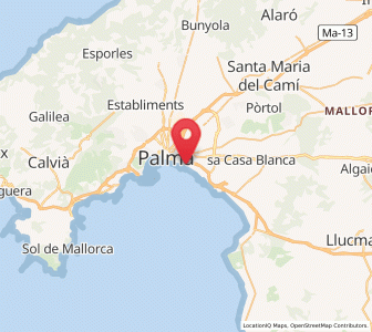 Map of Es Molinar, Balearic Islands