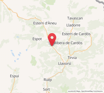 Map of Escaló, Catalonia