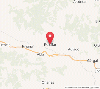 Map of Escúllar, Andalusia