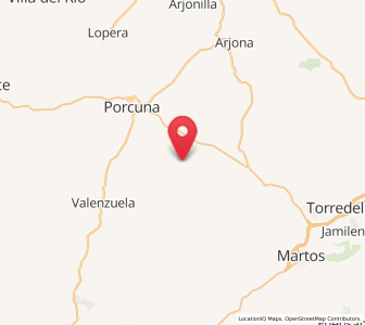 Map of Espanta Palomas, Andalusia