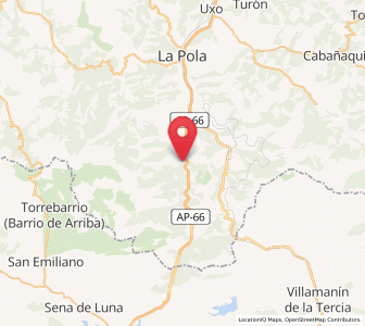 Map of Espinedo, Asturias