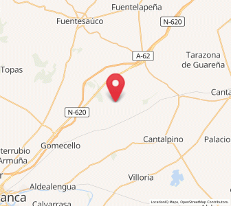 Map of Espino de la Orbada, Castille and León
