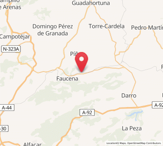 Map of Estación de Piñar, Andalusia