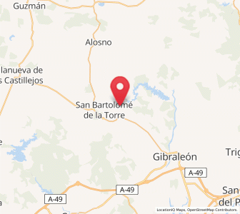 Map of Estación de San Bartolomé, Andalusia