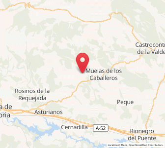 Map of Faramontanos de la Sierra, Castille and León