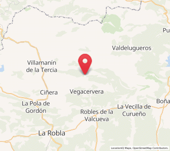 Map of Felmín, Castille and León