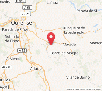 Map of Figueiroá, Galicia