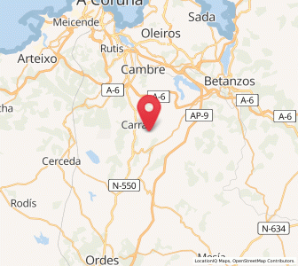 Map of Figueroa, Galicia