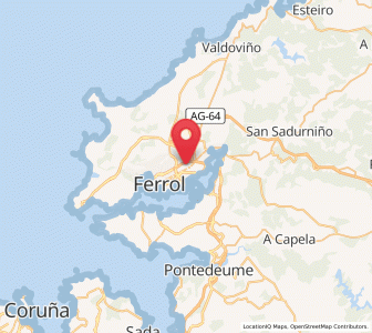 Map of Filgueira, Galicia
