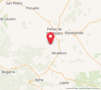 Map of Fontanar de las Viñas, Castille-La Mancha