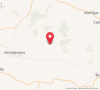 Map of Fontanosas, Castille-La Mancha