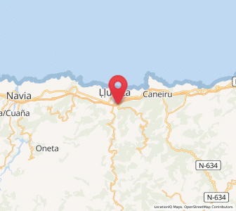 Map of Fontoria, Asturias