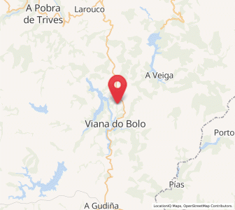 Map of Fornelos de Cova, Galicia