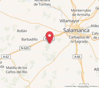 Map of Fraguas, Castille and León