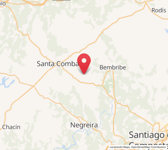 Map of Freijeiro, Galicia