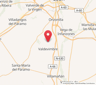 Map of Fresnellino del Monte, Castille and León