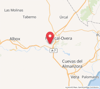 Map of Fuente del Pino, Andalusia