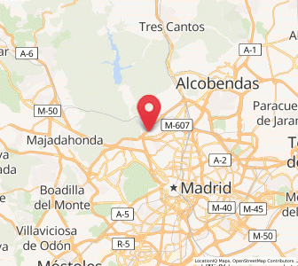 Map of Fuentelareina, Madrid