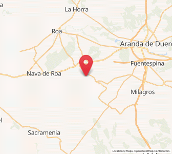 Map of Fuentemolinos, Castille and León
