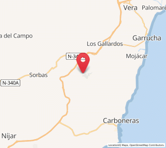 Map of Gacia Alto, Andalusia