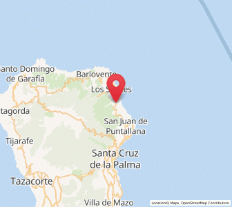 Map of Garachico, Canary Islands