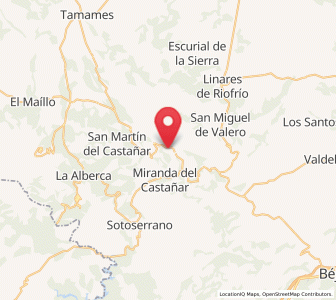 Map of Garcibuey, Castille and León